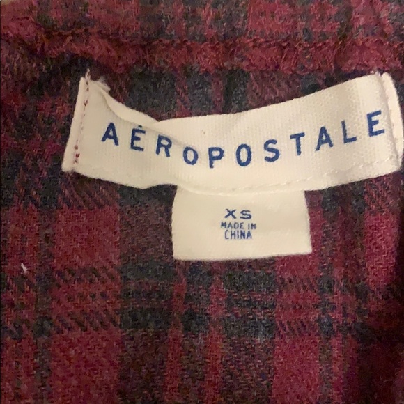 Aeropostale Plaid Crop - Picture 2 of 2
